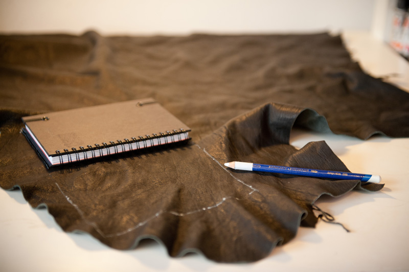Leather Notebook Cover DIY Leather, Notebook, Cover, Book, DIY, No Sew, Hermes, Ulysse