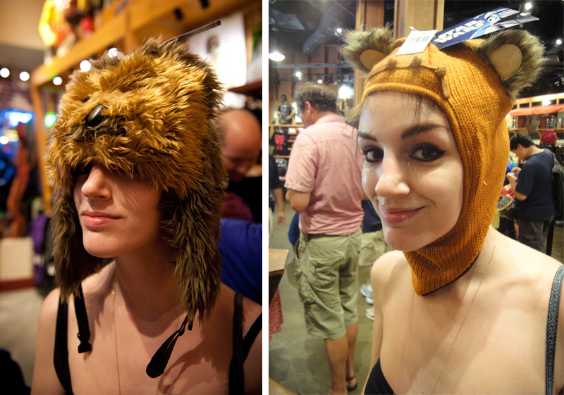 Downtown Disney Downtown, Disney, Disneyland, Walt, Disney World, Florida, Star Wars, Chewbacca, Ewok, Hat, Dressing Up,