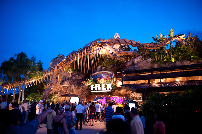 Downtown Disney T-Rex, Downtown Disney, Disneyland, Walt Disney World, Florida, Disney, Dinosaur, Restaurant, Food, Shop