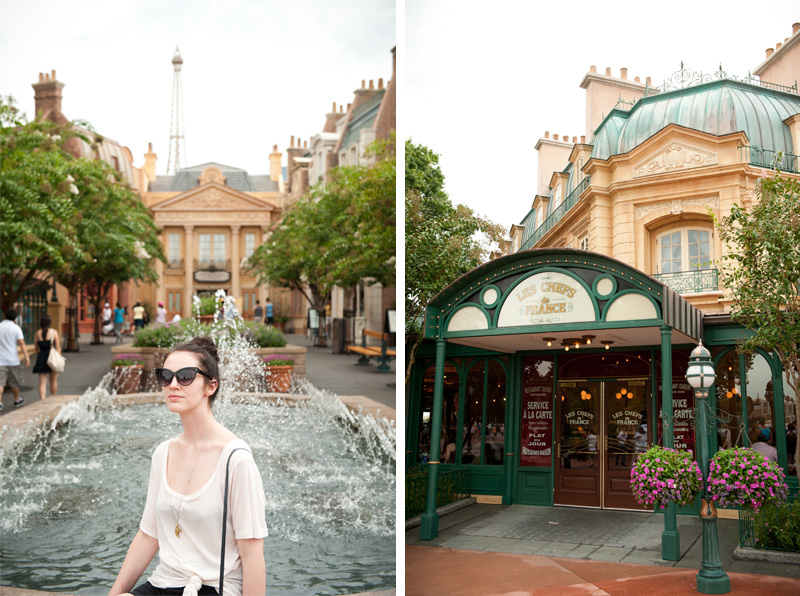 Epcot, Disneyland, Disney, Walt Disney, Florida, Disney World, World Showcase, France, Eiffel Tower, Bistro,