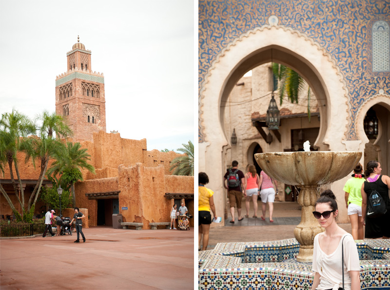 Epcot Epcot, Disneyland, Disney, Walt Disney, Florida, Disney World, World Showcase, Morocco, Mosaic, Fountain