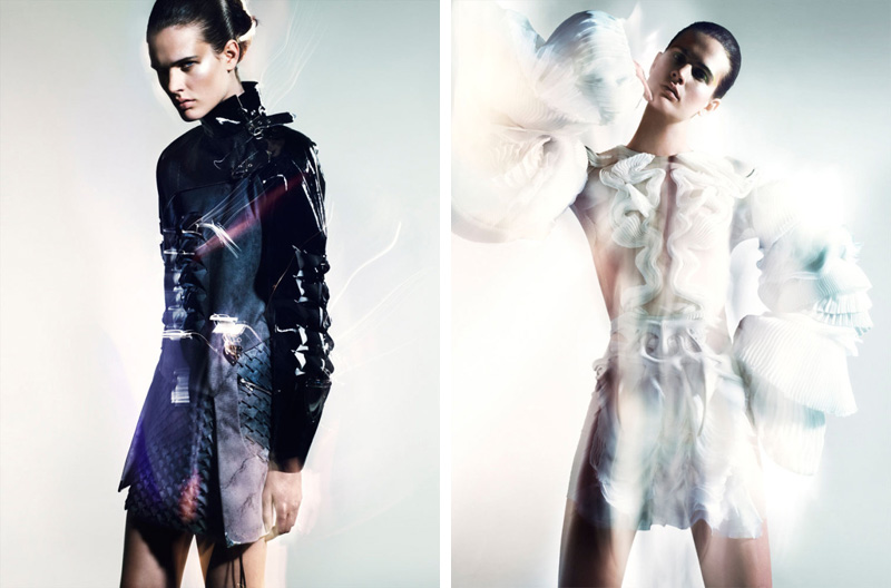 Anne Sofie Madsen Autumn Winter 2013 campaign shot by Jens Langkjaer