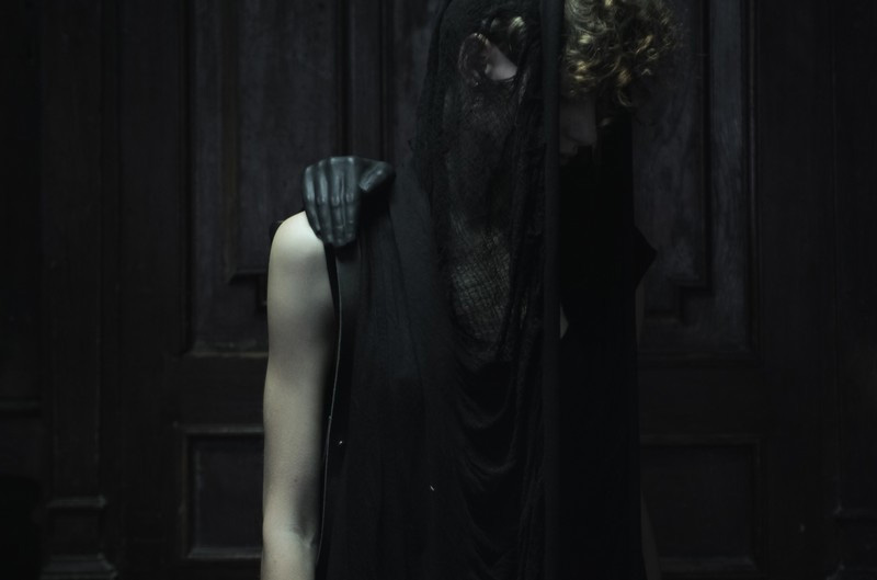 Konstantin Kofta 'Hug' collection hug hands human anatomy backpack bag. Dark style, gothic, indepenent designer, lookbook