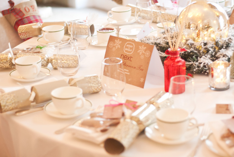 Next Christmas fashion blogger afternoon tea at Browns Hotel London
