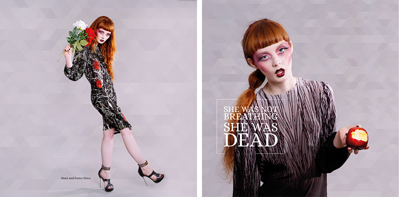 Naromode little snow white aw14 lookbook photographed by Cameron Henderson