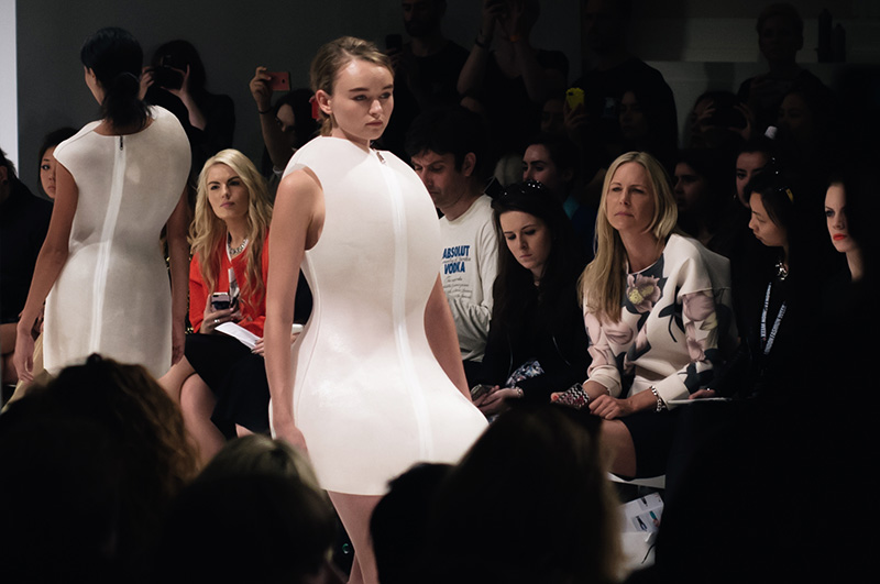 Felix Roll Swedish School of Textiles at Fashion Scout Spring Summer 2015 Collection at London Fashion Week by FAIIINT