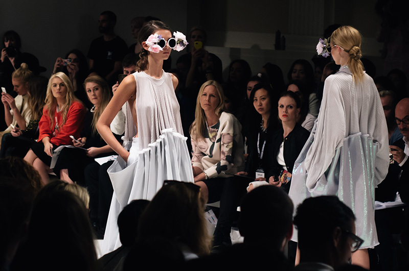 Gabriela Vallejos Castro Swedish School of Textiles at Fashion Scout Spring Summer 2015 Collection at London Fashion Week by FAIIINT