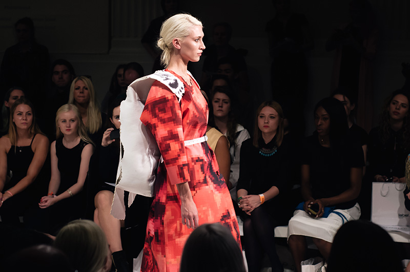 Johanna Karlsson Swedish School of Textiles at Fashion Scout Spring Summer 2015 Collection at London Fashion Week by FAIIINT