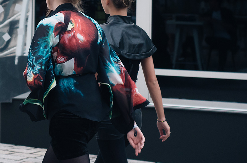 London Fashion Week Spring Summer 2015 Somerset House Street Style