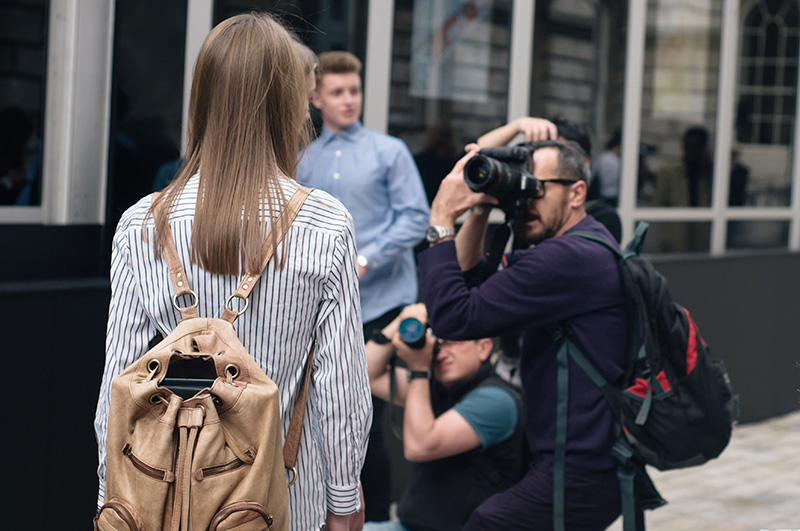 London Fashion Week Spring Summer 2015 Somerset House Street Style