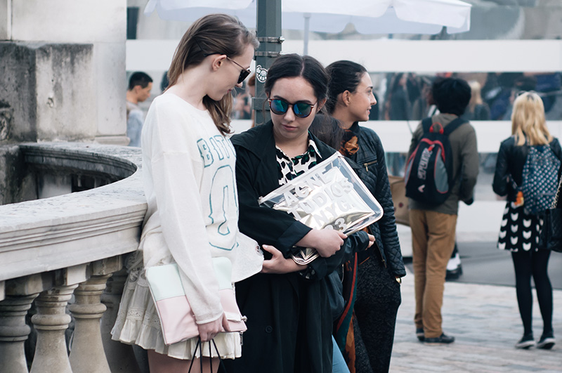 London Fashion Week Spring Summer 2015 Somerset House Street Style