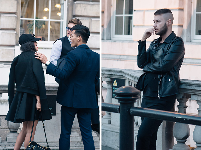 London Fashion Week Spring Summer 2015 Somerset House Street Style