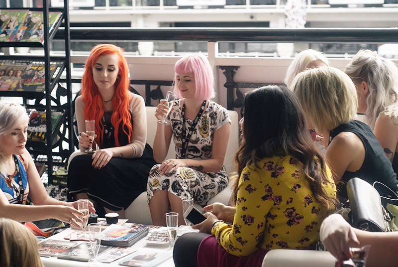FAIIINT London Edge 2014 the new alternative fashion trade show Bloggers meet
