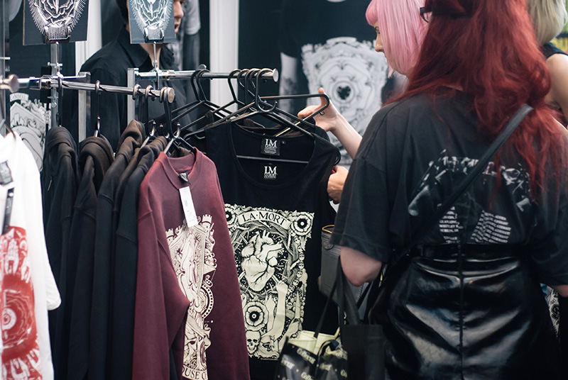 FAIIINT London Edge 2014 the new alternative fashion trade show La Mort graphic streetwear sweatshirts, hoodies & tees clothing