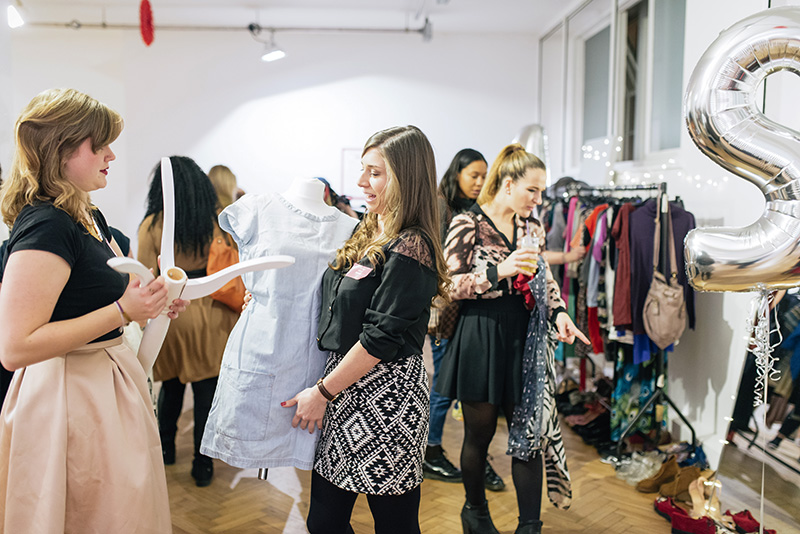 FAIIINT Voucher Codes fashion blogger Swap Shop event at The Music Rooms London 2014