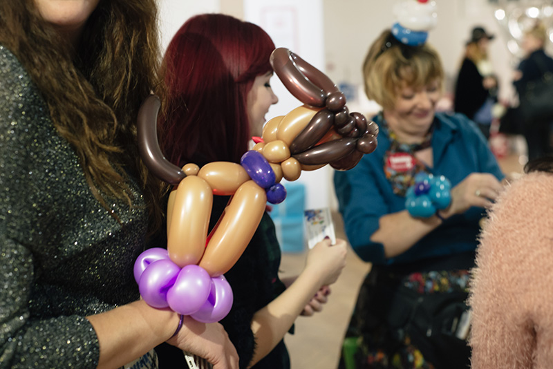 FAIIINT Voucher Codes fashion blogger Swap Shop event at The Music Rooms London 2014 Twistina balloon modelling hats