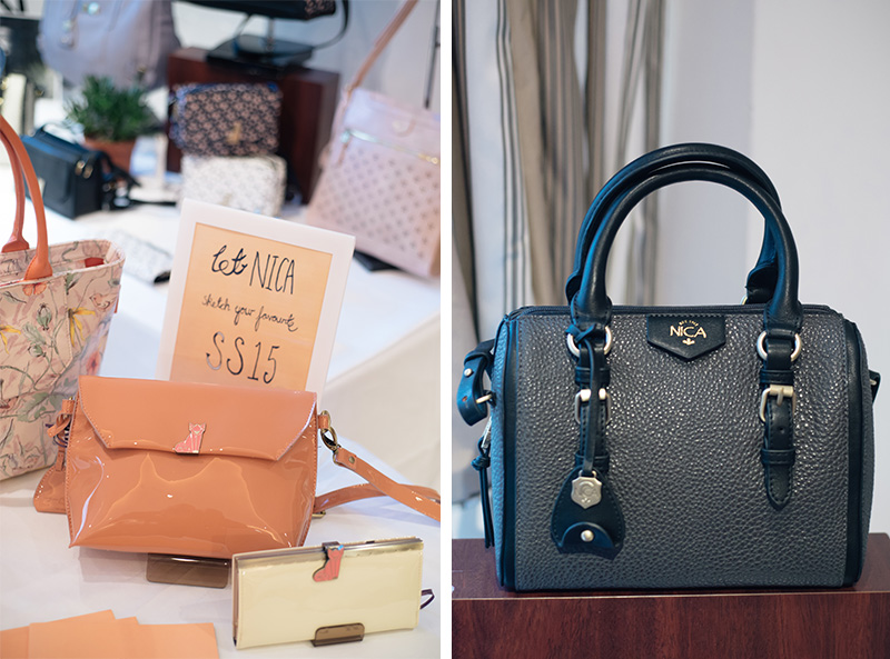 FAIIINT Nica Handbags spring summer 2015 press day preview