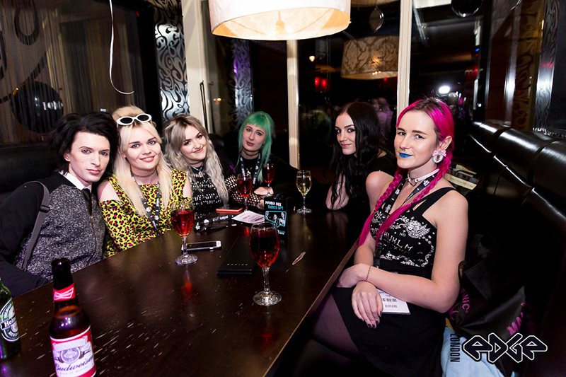 FAIIINT fashion blogger meet up event at London Edge 2015 after party at Gem Bar Soho.