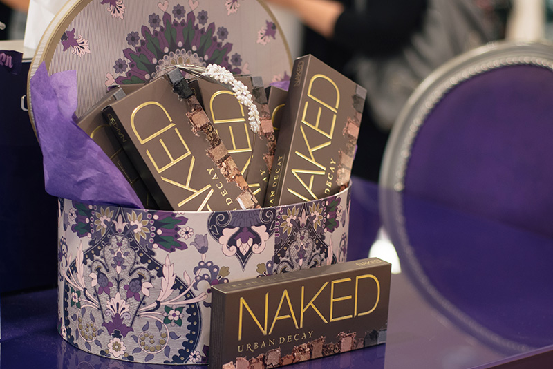 Highcross Leicester Spring Beauty Fix Urban Decay Naked Palette Gift Box