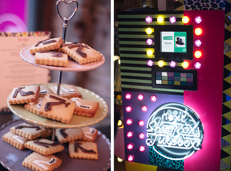 FAIIINT at Next #shoeboxjukebox fashion blogger event shoes party with Company Magazine