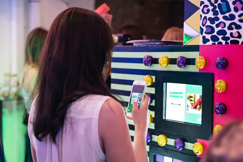FAIIINT at Next #shoeboxjukebox fashion blogger event shoes party with Company Magazine