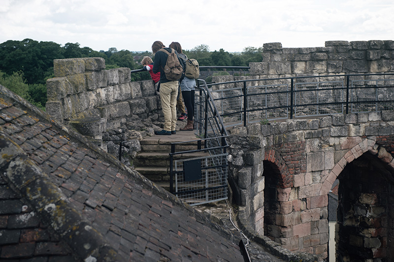 FAIIINT York weekend break. Looking over the walls of Clifford's Tower.