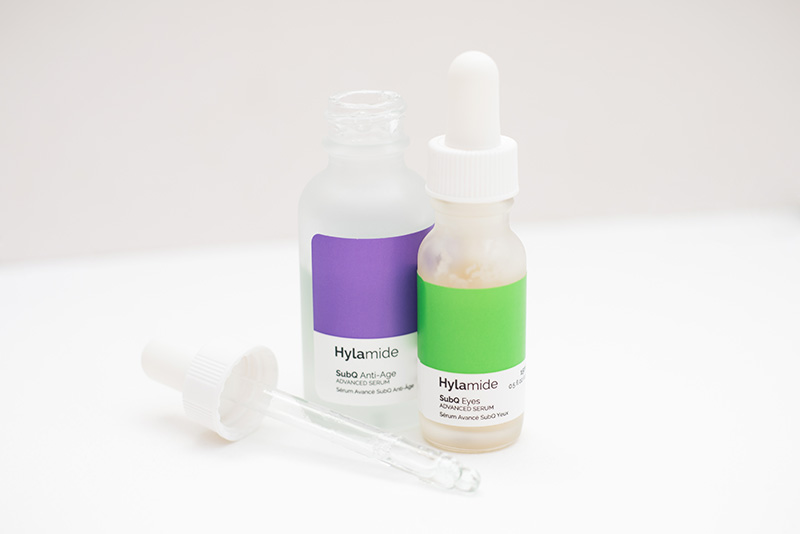 FAIIINT Deciem Hylamide SubQ Anti-Age Advanced Serum & Eyes Advanced Serum.