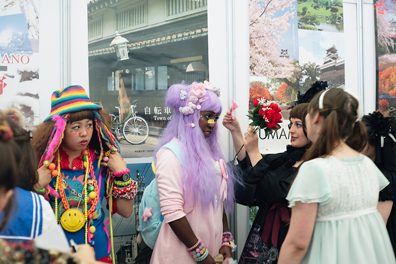 FAIIINT Hyper Japan Festival 2015 at The o2 London. Pretty pastel Japanese fashion, decora, lolita.