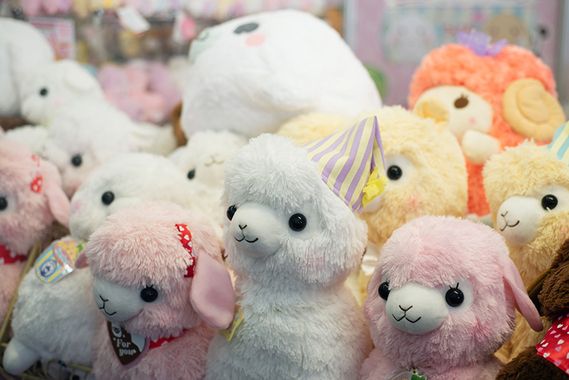 FAIIINT Hyper Japan Festival 2015 at The o2 London. Fluffy alpacasso teddies toys.