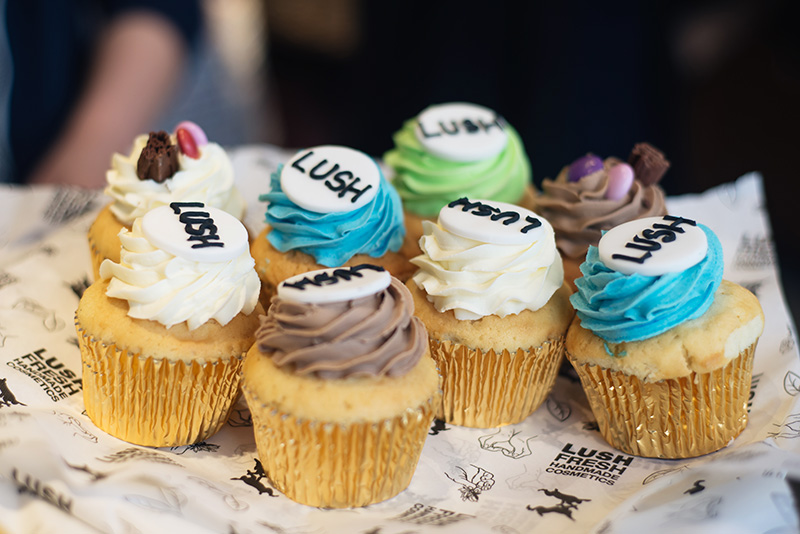 FAIIINT Lush Leicester cupcakes.