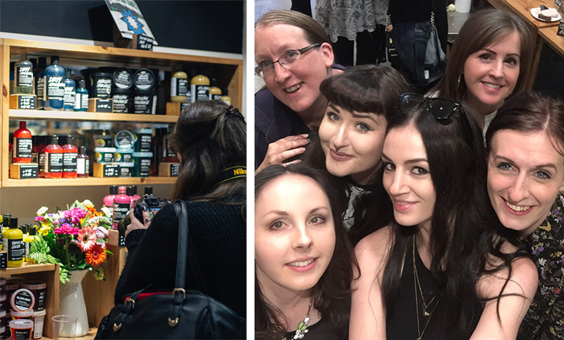 FAIIINT Lush Leicester Summer sneak peek blogger store event