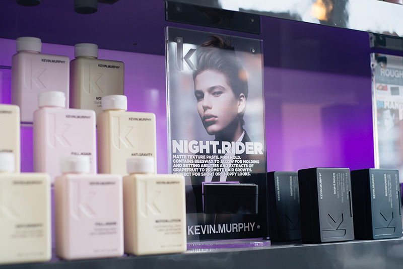 Emma Brown Hair Hairdressers Salon Clarendon Park Road Leicester. KEVIN.MURPHY products.