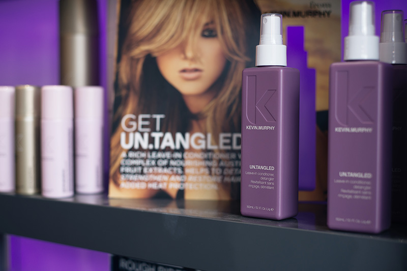 Emma Brown Hair Hairdressers Salon Clarendon Park Road Leicester. KEVIN MURPHY products.