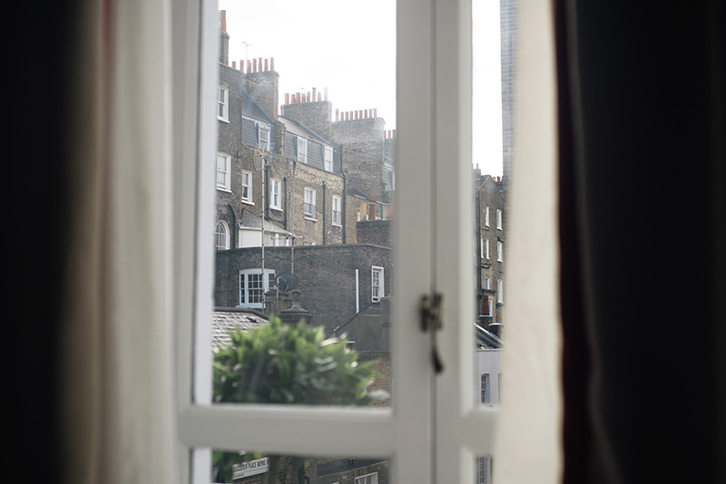 FAIIINT blogger Montagu Place Marylebone London Boutique Hotel. View from window.