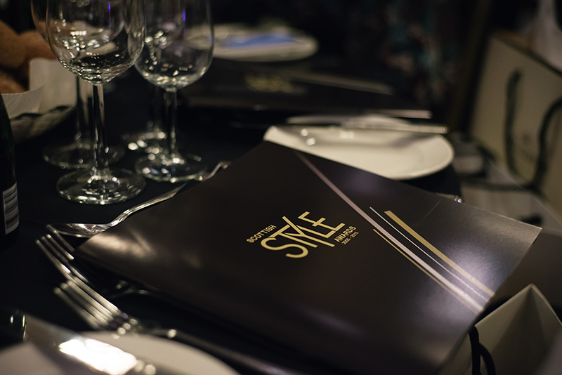 FAIIINT Scottish Style Awards 2015 at Kelvingrove art gallery and museum in Glasgow.