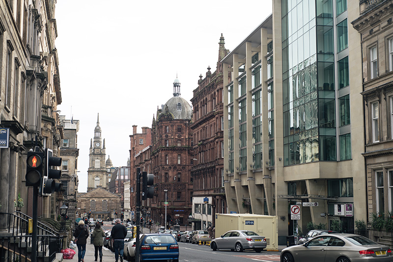 FAIIINT Glasgow architecture street and buildings