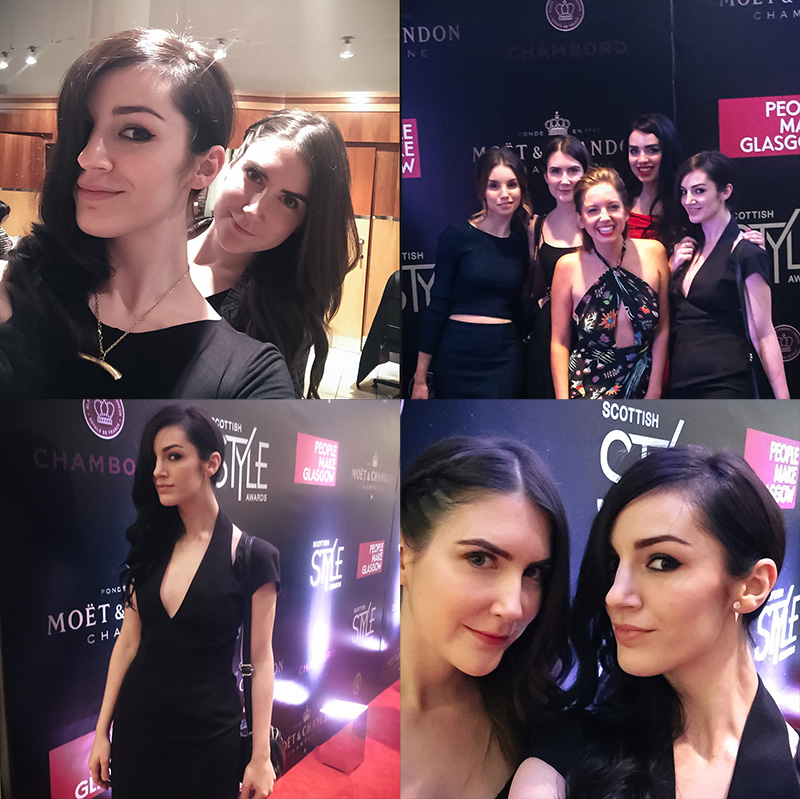 FAIIINT Scottish Style Awards 2015 at Kelvingrove art gallery and museum in Glasgow. Red carpet bloggers.