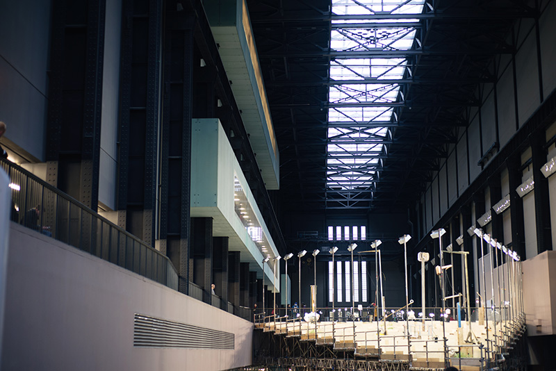 Tate Modern London Abraham Cruzvillegas Empty Lot Turbine Hall installation 2015.