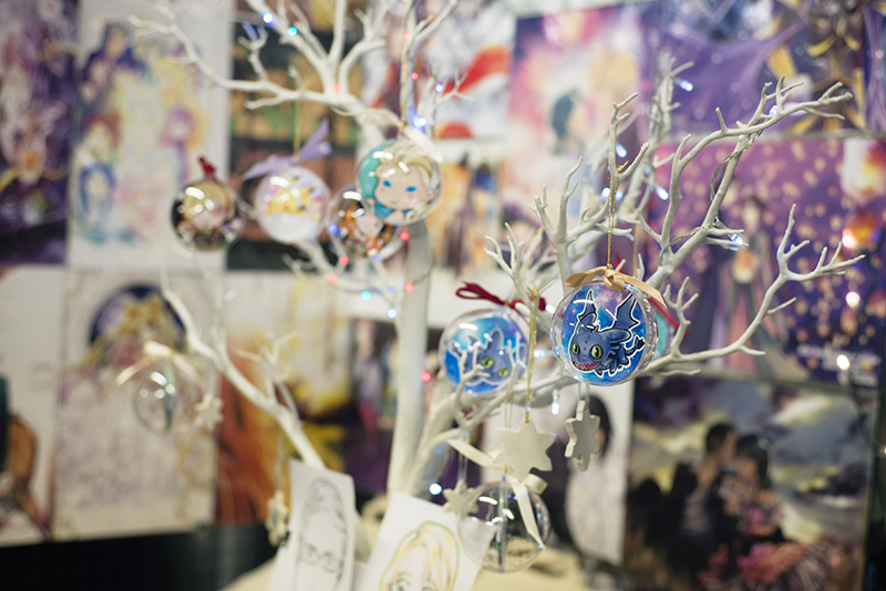 Hyper Japan Christmas Market 2015 at Tobacco Dock London.
