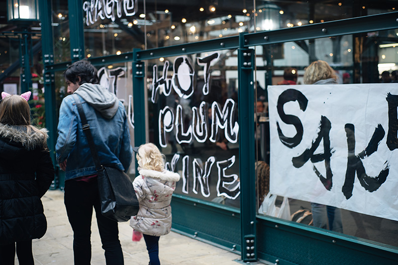 Hyper Japan Christmas Market 2015 at Tobacco Dock London.
