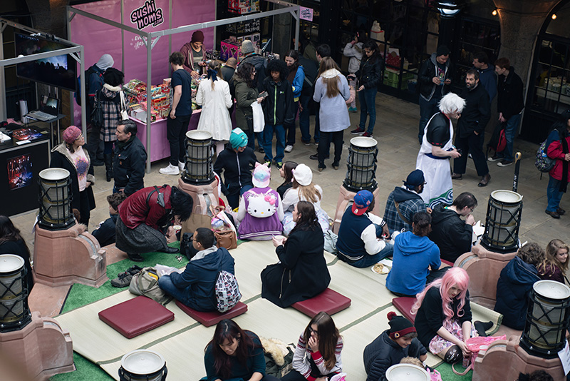 Hyper Japan Christmas Market 2015 at Tobacco Dock London.