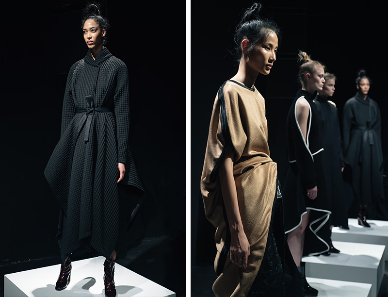 Sid Neigum Autumn Winter AW 2016 London Fashion Week presentation at the Institute of Contemporary Arts