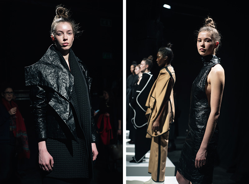 Sid Neigum Autumn Winter AW 2016 London Fashion Week presentation at the Institute of Contemporary Arts