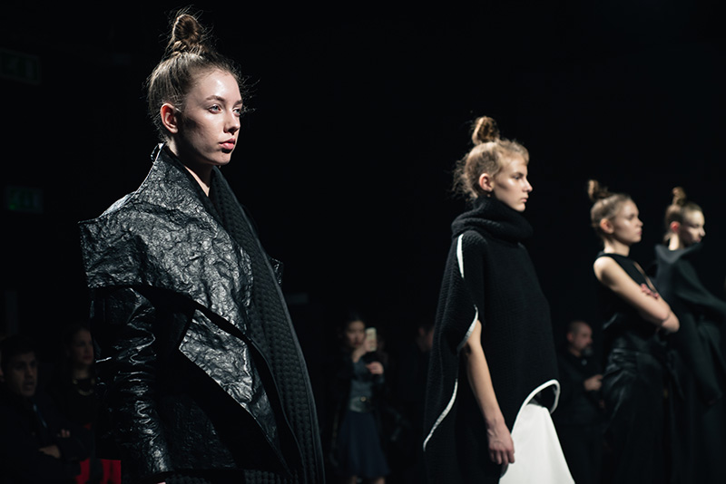 Sid Neigum Autumn Winter AW 2016 London Fashion Week presentation at the Institute of Contemporary Arts