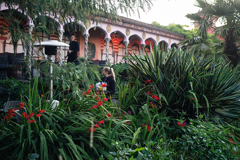 The Roof Gardens Kensington London.