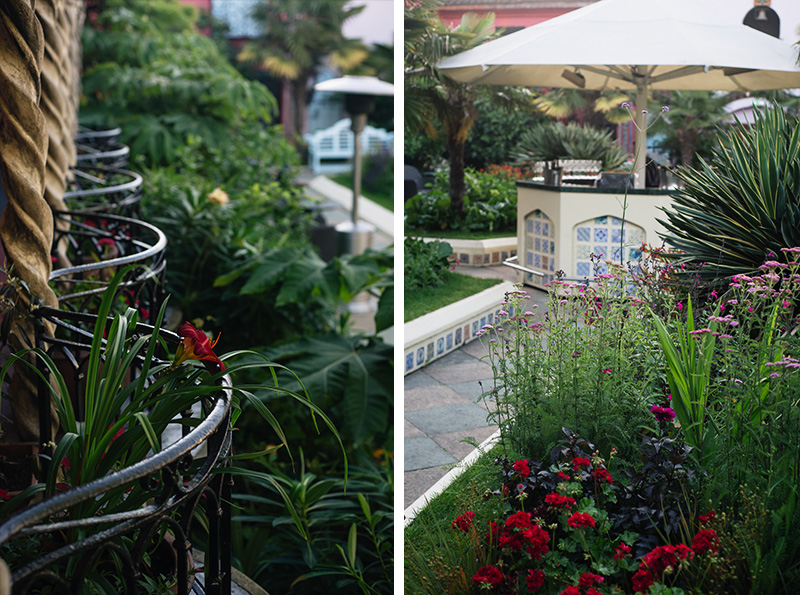 The Roof Gardens Kensington London.