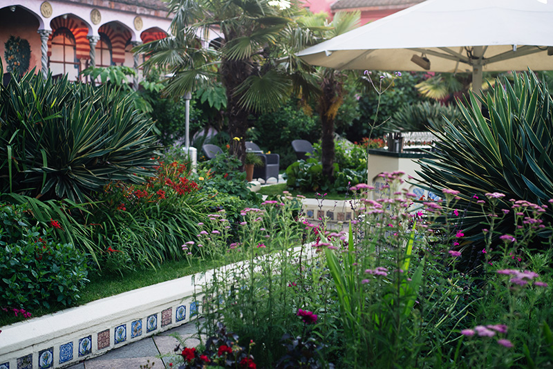 The Roof Gardens Kensington London.