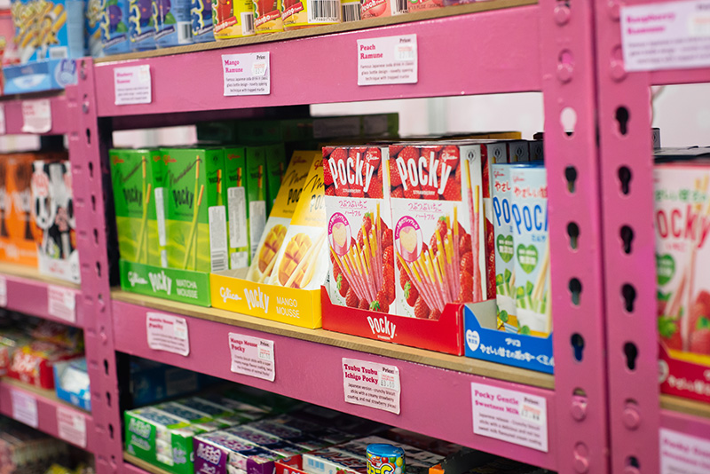 Hyper Japan festival 2016 Kensington Olympia. Tofu Cute sweets Pocky.