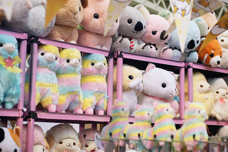 Hyper Japan festival 2016 Kensington Olympia. Kawaii cute stuffed plushes Alpacasso.