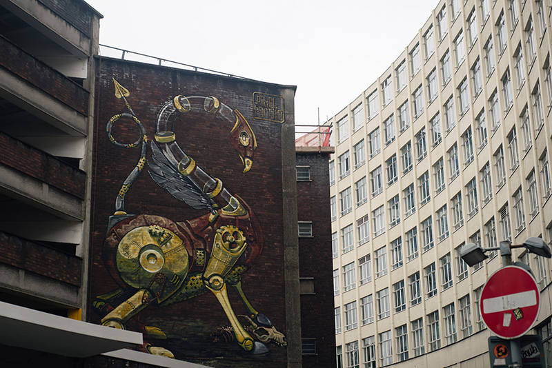Bristol Upfest street art festival.